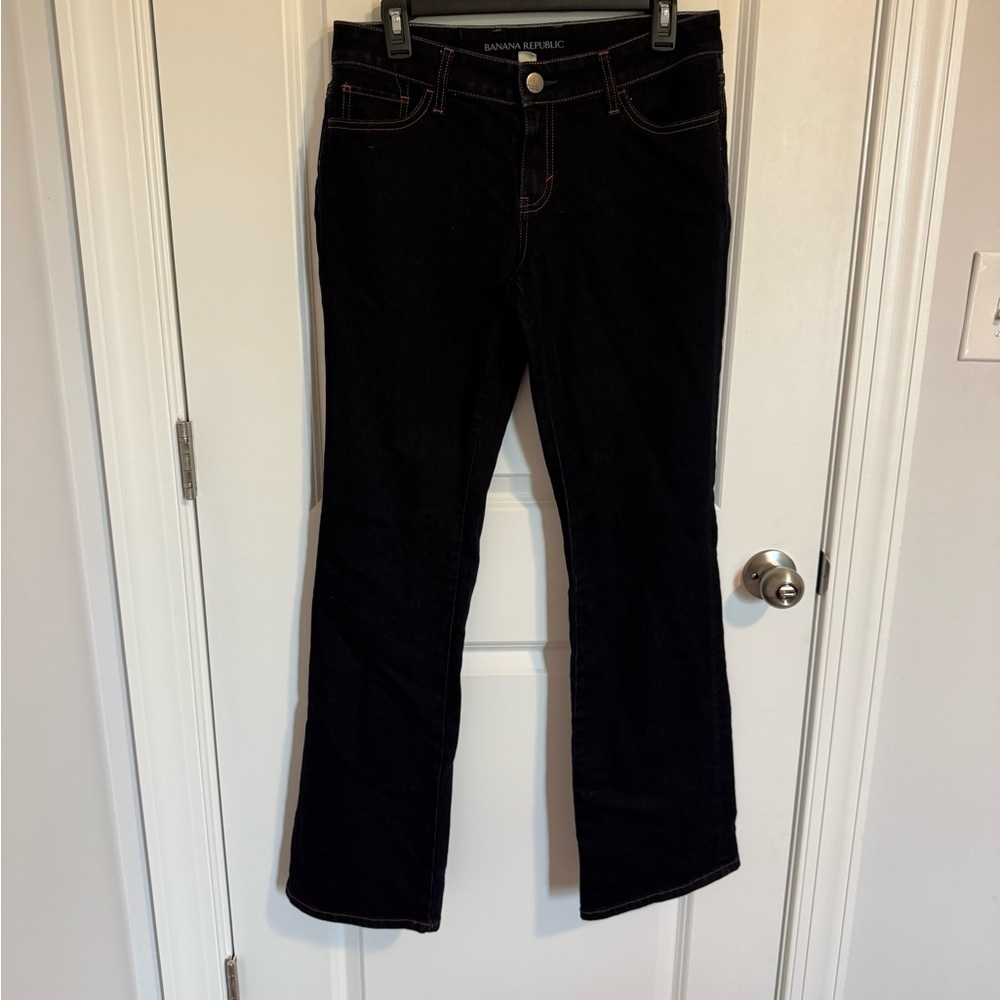 Banana Republic Womens Jeans Size 29 Boot Dark Wash‎